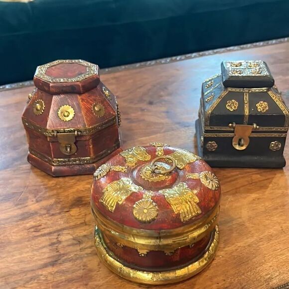 Three Kings Gifts Three Kings Original Gifts Of Christmas Trinket Boxes! - Picture 1 of 15